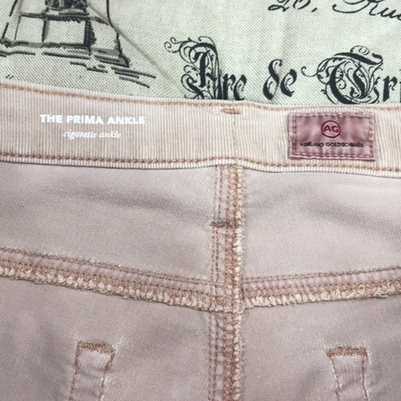 AG Adriano Goldschmied The Prima Cigarette Ankle Corduroy Jeans - Picture 5 of 12